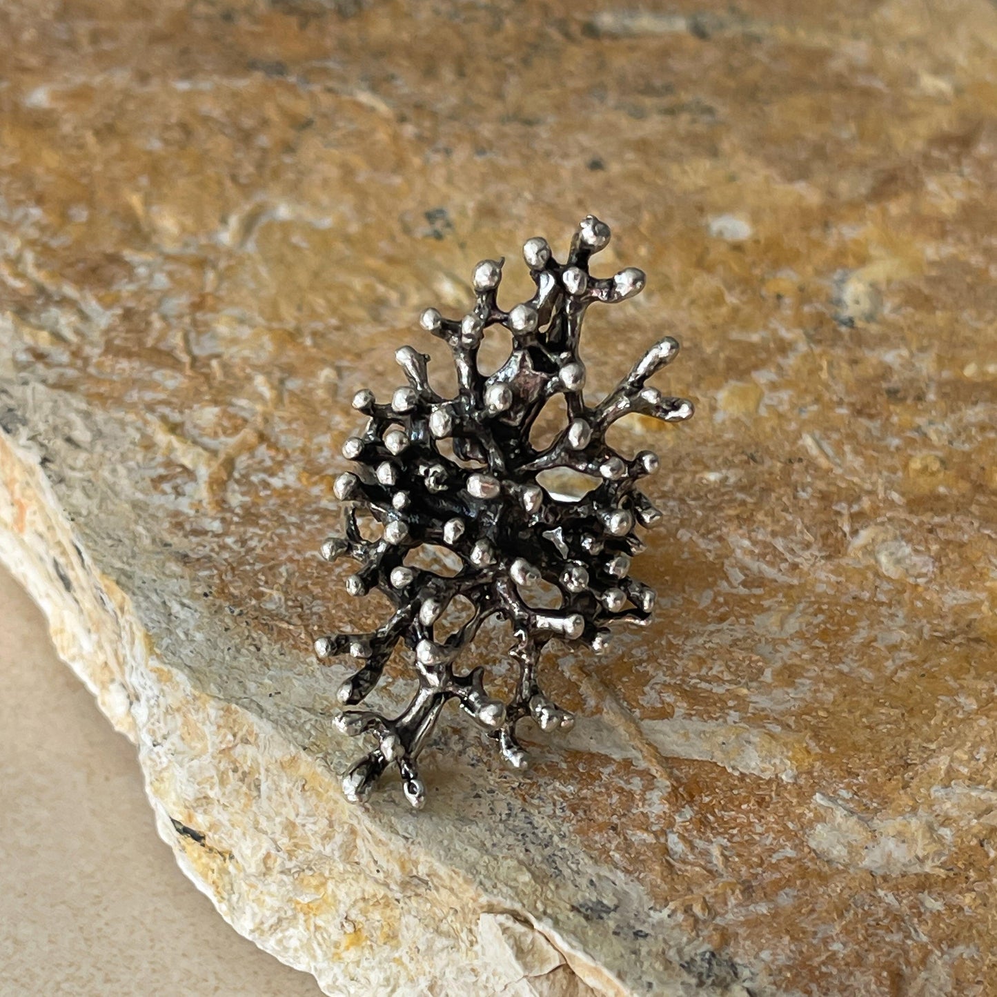 Monaco ring ZAMAC jewelry - Handmade jewelry for lovers of natural, clean shapes..