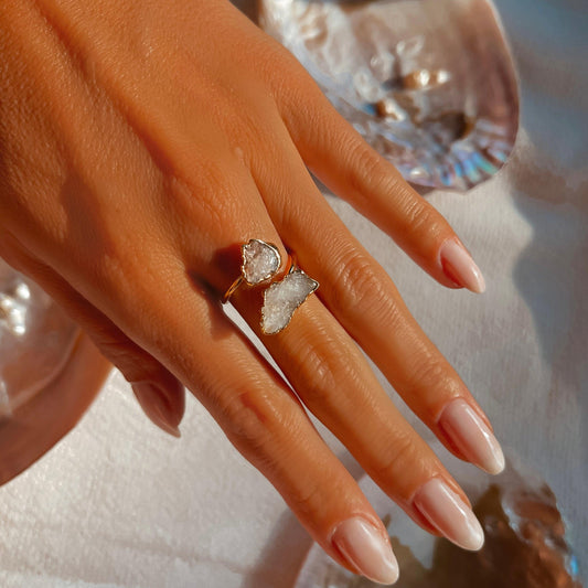 Bora Bora ring ZAMAC jewelry - Handmade jewelry for lovers of natural, clean shapes..
