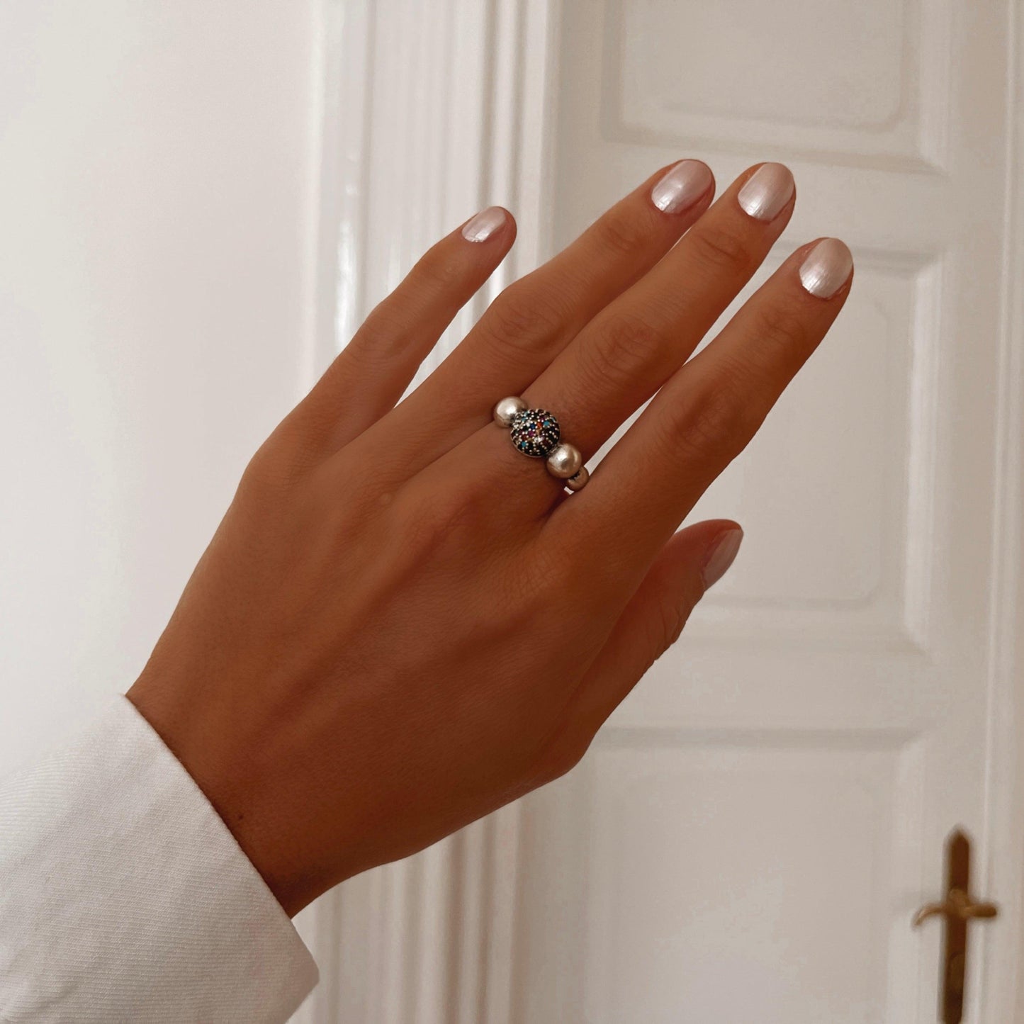 Amman ring ZAMAC jewelry - Handmade jewelry for lovers of natural, clean shapes..