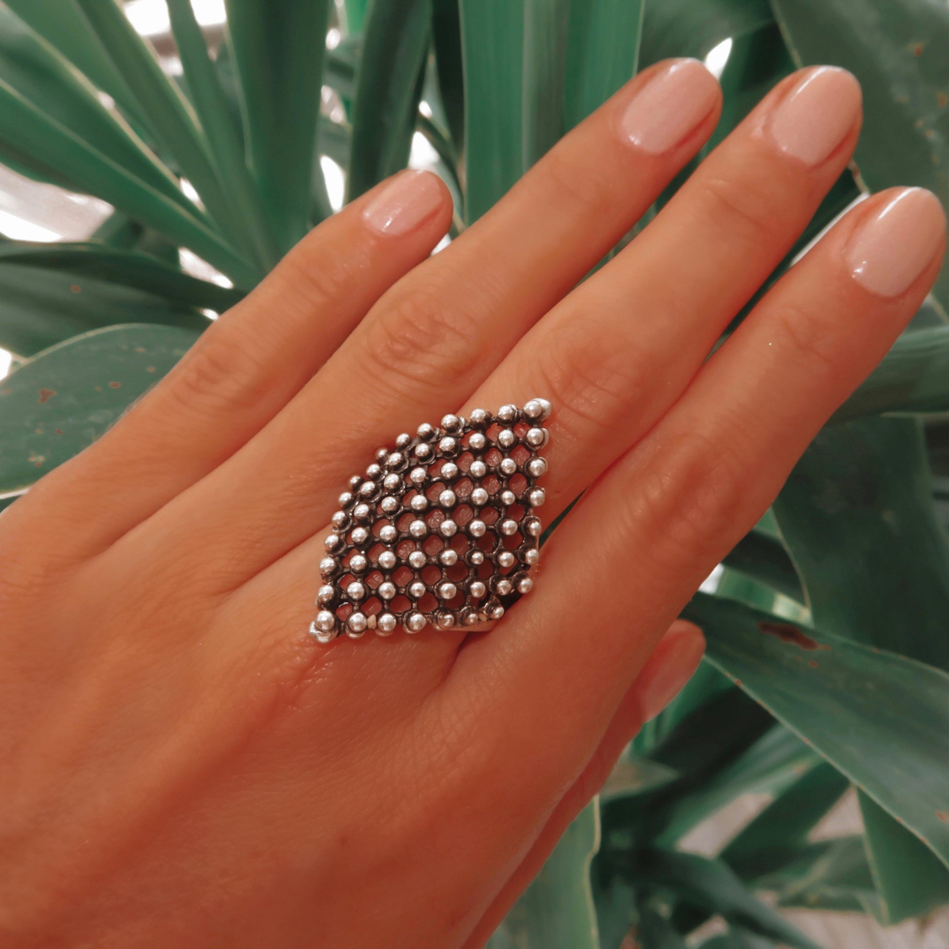 Lecce ring ZAMAC jewelry - Handmade jewelry for lovers of natural, clean shapes..