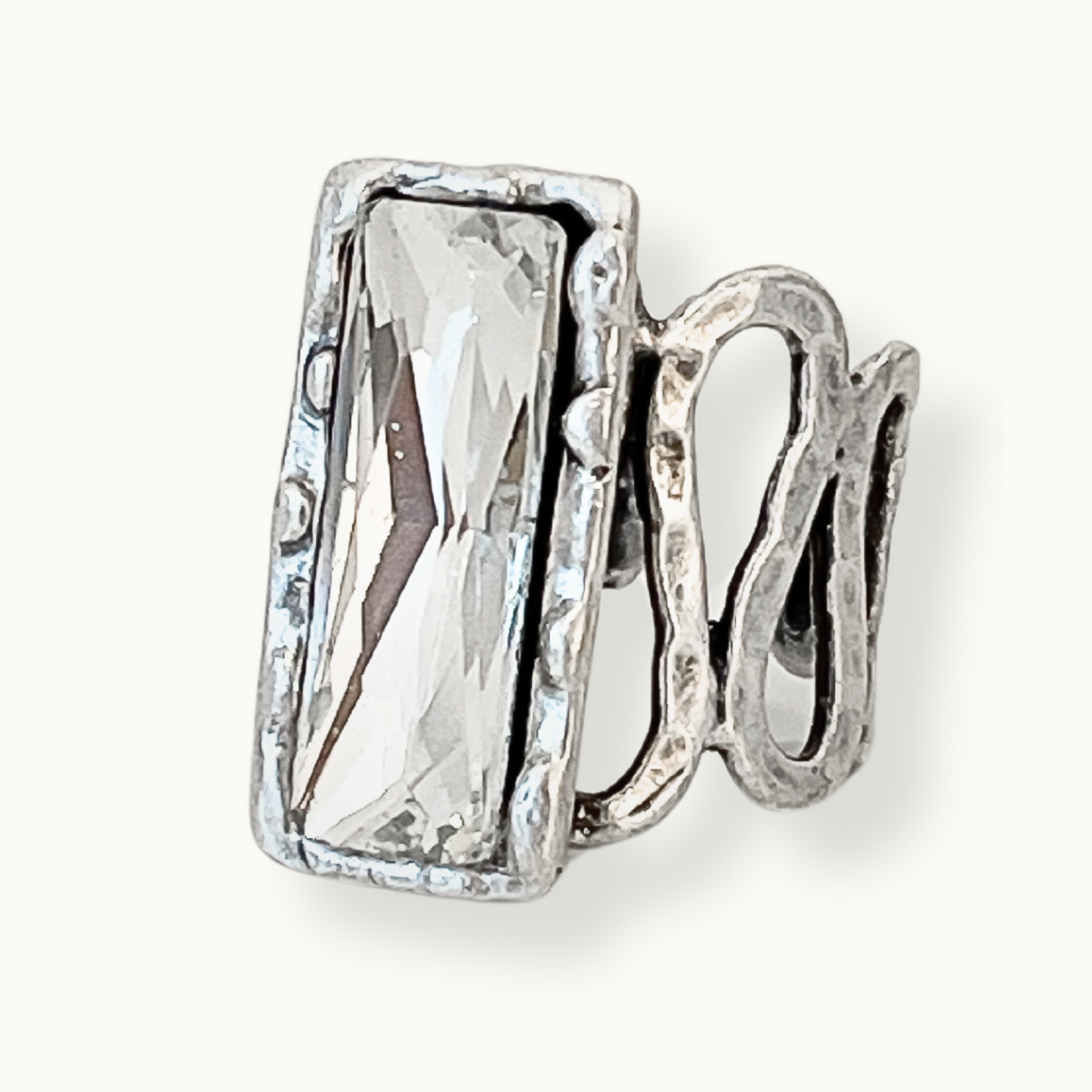 Ischia ring ZAMAC jewelry - Handmade jewelry for lovers of natural, clean shapes..
