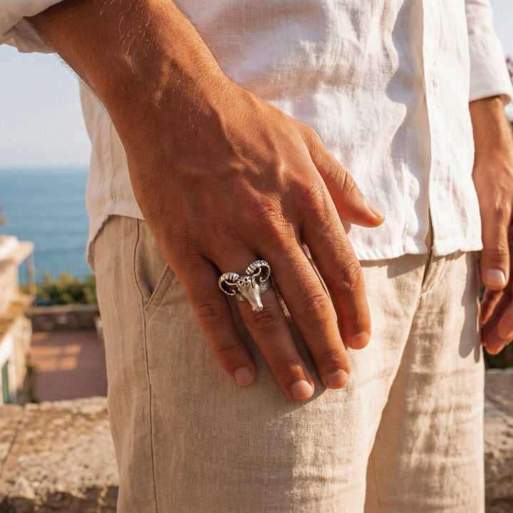 Athens férfi gyűrű