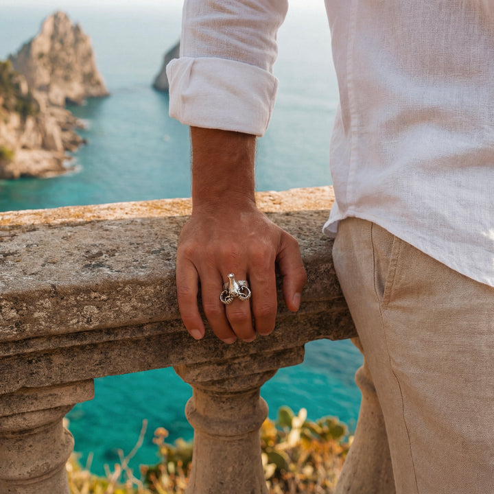 Athens férfi gyűrű