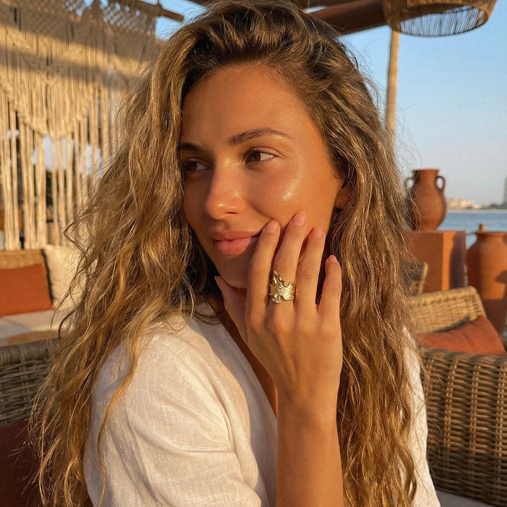 Saint Tropez-gold gyűrű