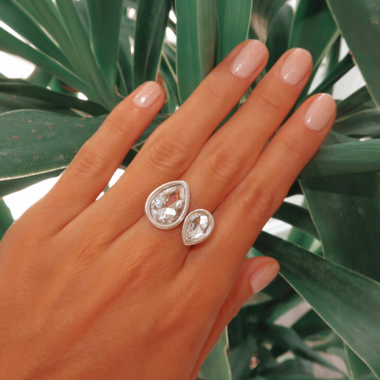 Burano ring ZAMAC jewelry - Handmade jewelry for lovers of natural, clean shapes..