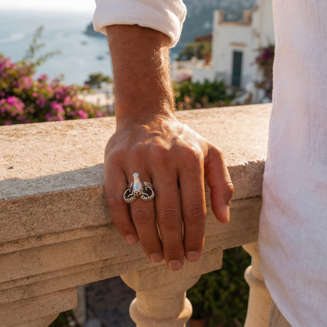 Athens férfi gyűrű