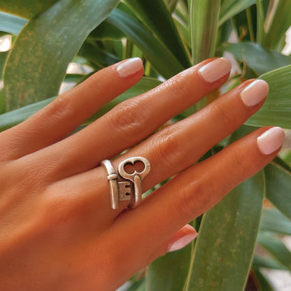 Verona ring ZAMAC jewelry - Handmade jewelry for lovers of natural, clean shapes..