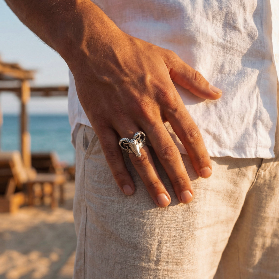 Athens férfi gyűrű