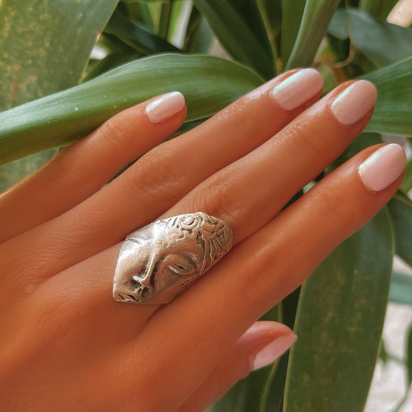 Venezia gyűrű ZAMAC Ékszerek ZAMAC ékszerek - Kézzel készült ékszerek a természetes formák szerelmeseinek