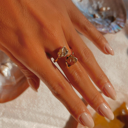 Bora Bora ring ZAMAC jewelry - Handmade jewelry for lovers of natural, clean shapes..