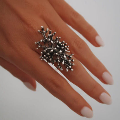 Monaco ring ZAMAC jewelry - Handmade jewelry for lovers of natural, clean shapes..