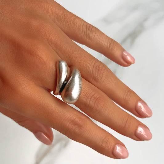 Copacabana ring ZAMAC jewelry - Handmade jewelry for lovers of natural, clean shapes..