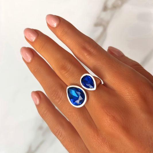 Burano gyűrű (kék)