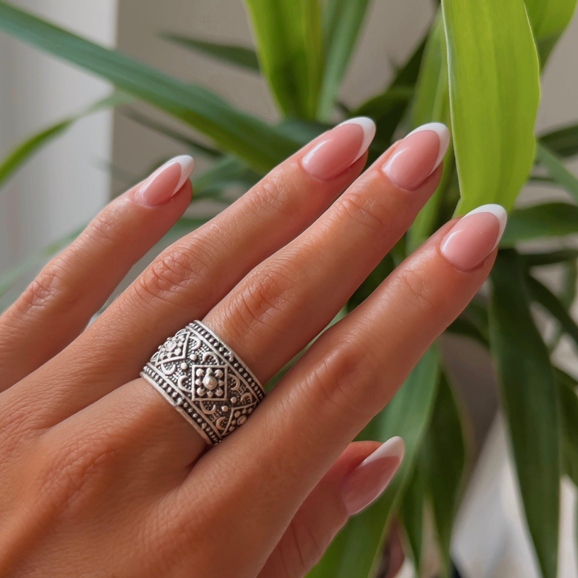 Bahama ring ZAMAC jewelry - Handmade jewelry for lovers of natural, clean shapes..