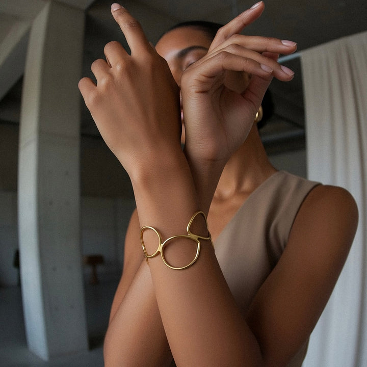 Valencia-gold karkötő