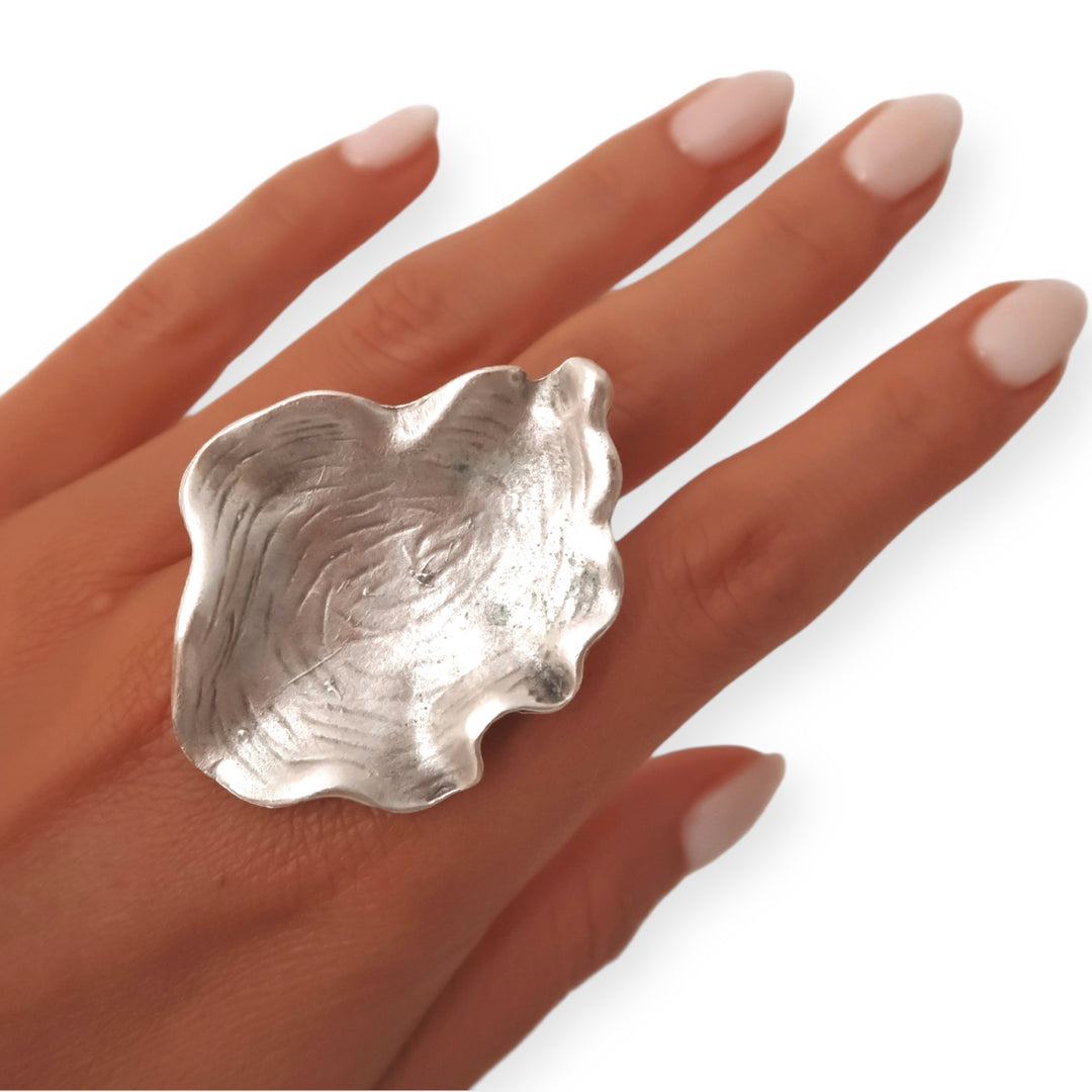 Porto gyűrű ZAMAC Jewellery ZAMAC ékszerek - Kézzel készült ékszerek a természetes formák szerelmeseinek