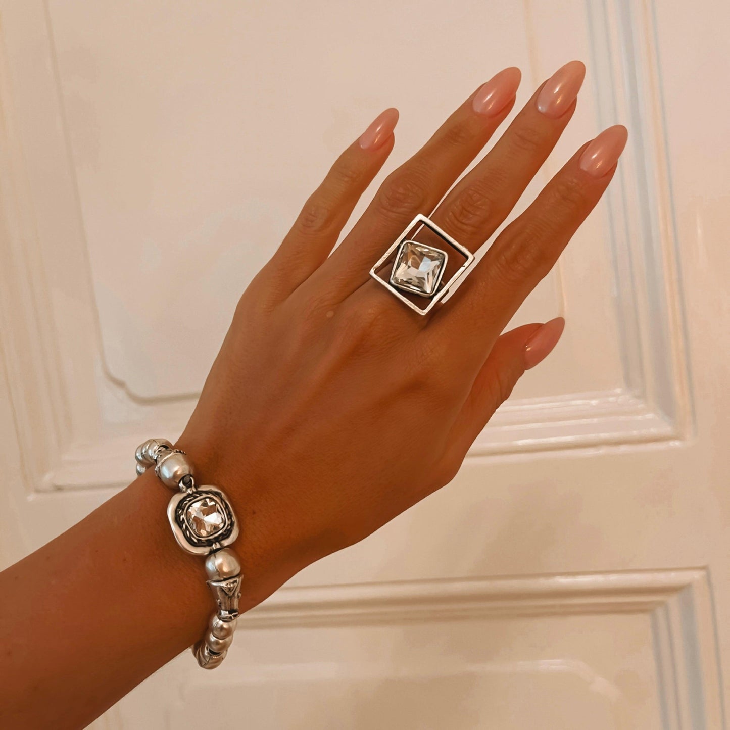 Abu Dhabi bracelet ZAMAC jewelry - Handmade jewelry for lovers of natural, clean shapes..