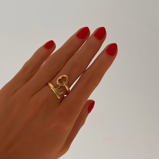 Prague-gold gyűrű