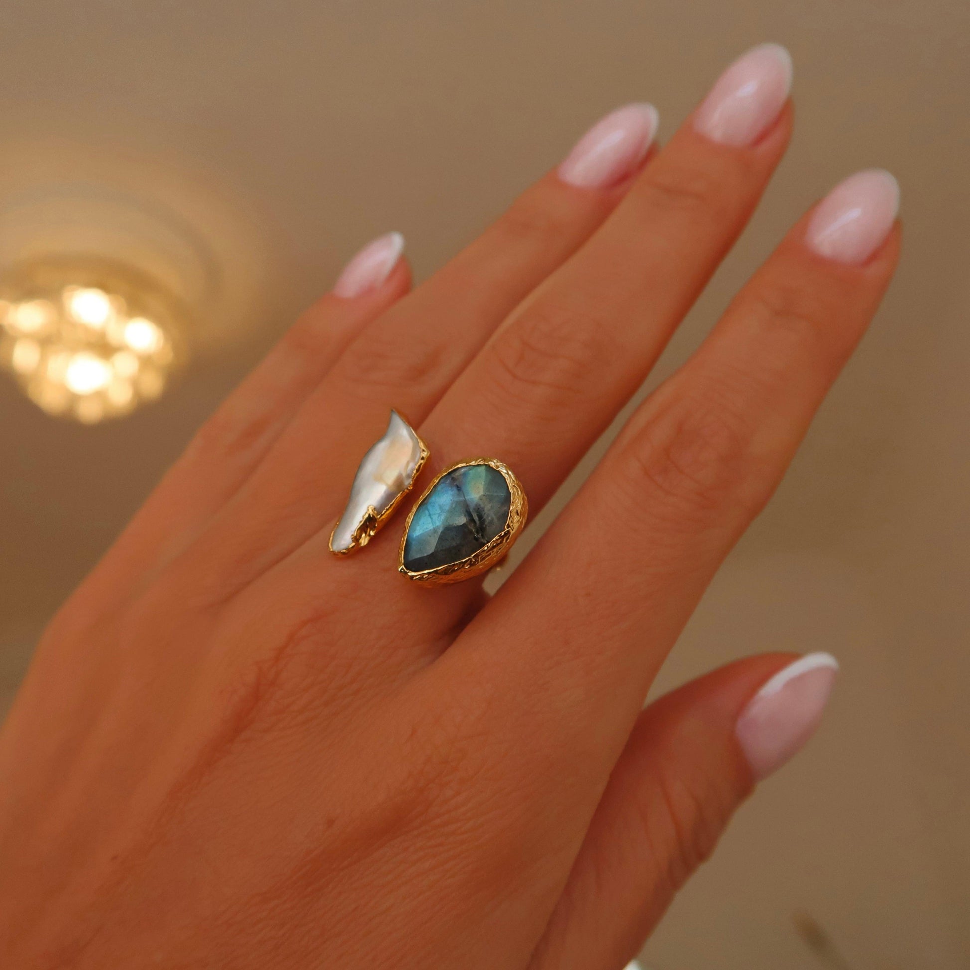 Ubud ring ZAMAC jewelry - Handmade jewelry for lovers of natural, clean shapes..