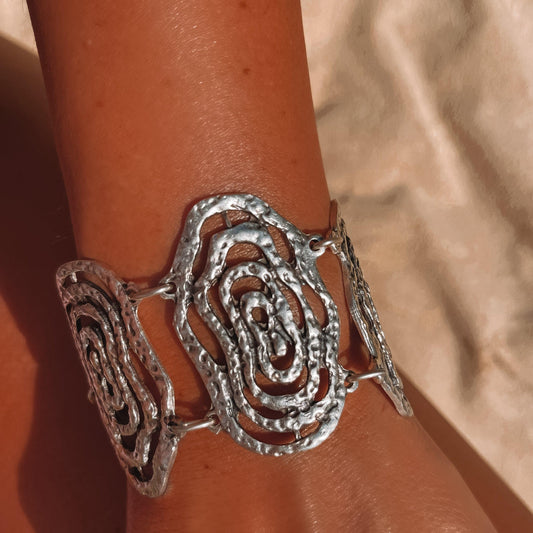 Cannes bracelet ZAMAC jewelry - Handmade jewelry for lovers of natural, clean shapes..