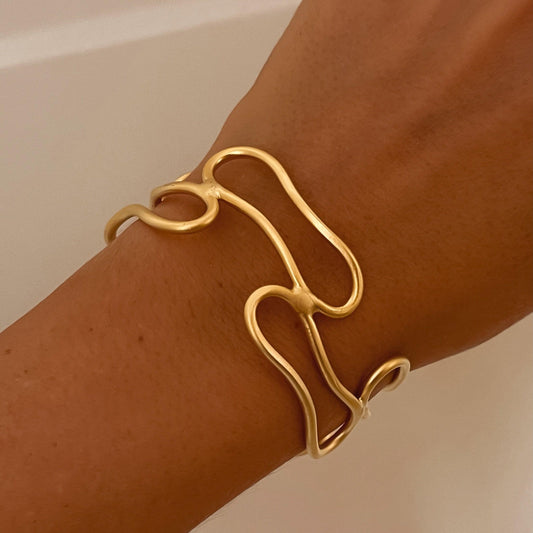 Amalfi bracelet ZAMAC jewelry - Handmade jewelry for lovers of natural, clean shapes..