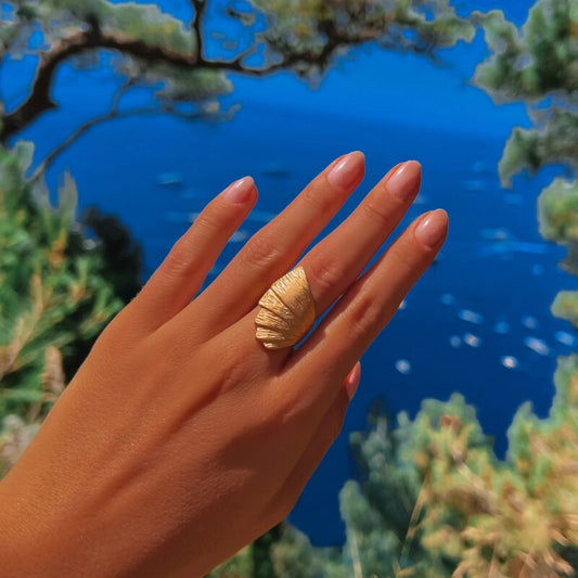 Seychelles-gold gyűrű